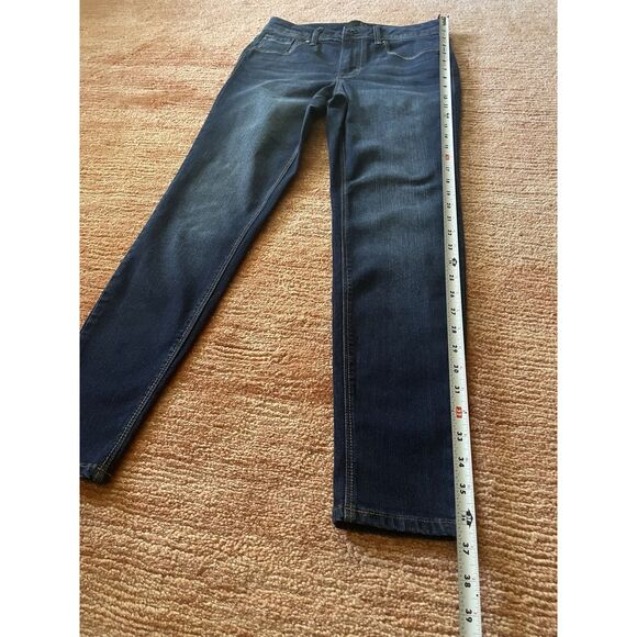 1822 Denim Adrianna Dark Wash Skinny Jeans High Rise Stretch Size 6 - Picture 14 of 16